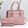 【AE93】Embroidery Women's Top Handle Tote Bag Set, Elegant Crossbody Purses With Clutch Bag