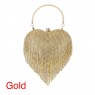 【AE174】Fringe Decor Evening Bag for Women, Glamorous Evening Clutch Bag for Party & Wedding