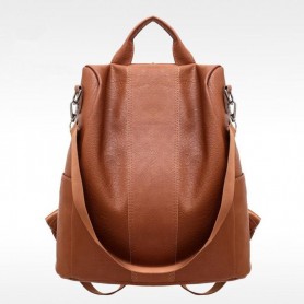 【AE208】Vintage Backpack for Women by XYZ Brand, Large Capacity Commuting & Traveling Bag