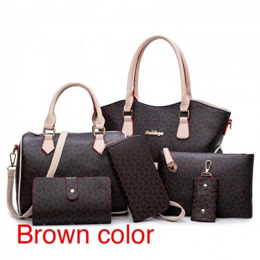【AE91】Elegant Purse Set, Faux Leather Tote Bag & Shoulder Bag & Clutch Bag Set For Work & Dating by Prada