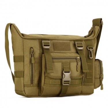 【AE192】Large Capacity 14 Inch Laptop Men's Crossbody Messenger Bag for Business Travel by ABCD