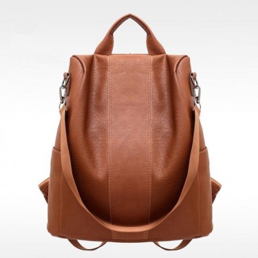 【AE208】Vintage Backpack for Women by XYZ Brand, Large Capacity Commuting & Traveling Bag